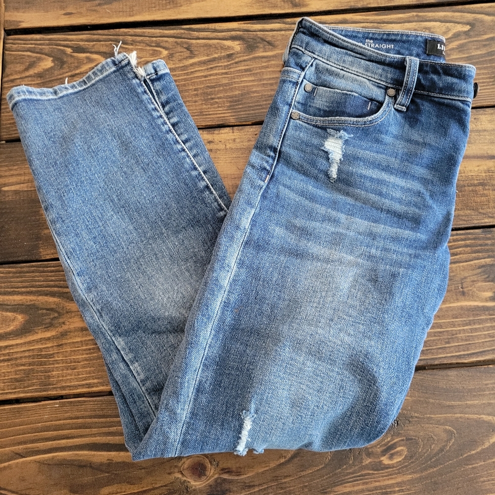 Liverpool jeans Crop Straight style Size 2